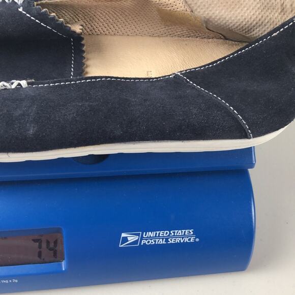 Hunter Men’s Navy Suede Driving shoes 12 - Picture 8 of 8